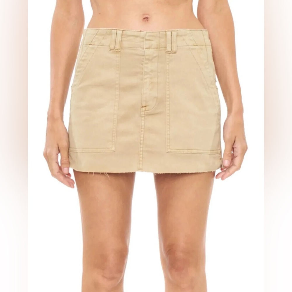 Penelope Mid Rise Utility Skirt - Canoe Size 29